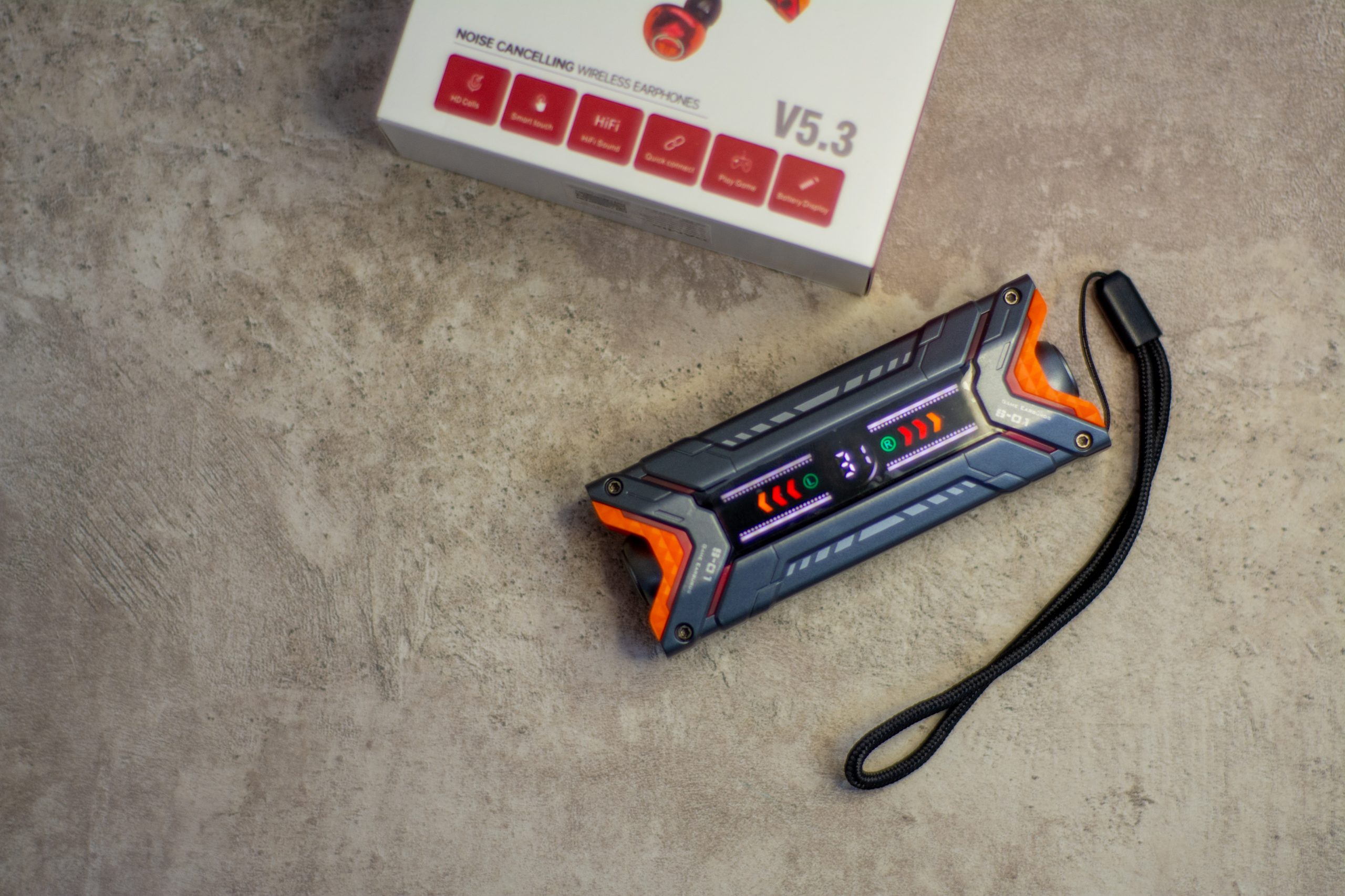 AURICULARES BLUETOOTH INALÁMBRICOS CON POWER BANK Y CANCELACIÓN DE RUIDO (M48) - Imagen 2