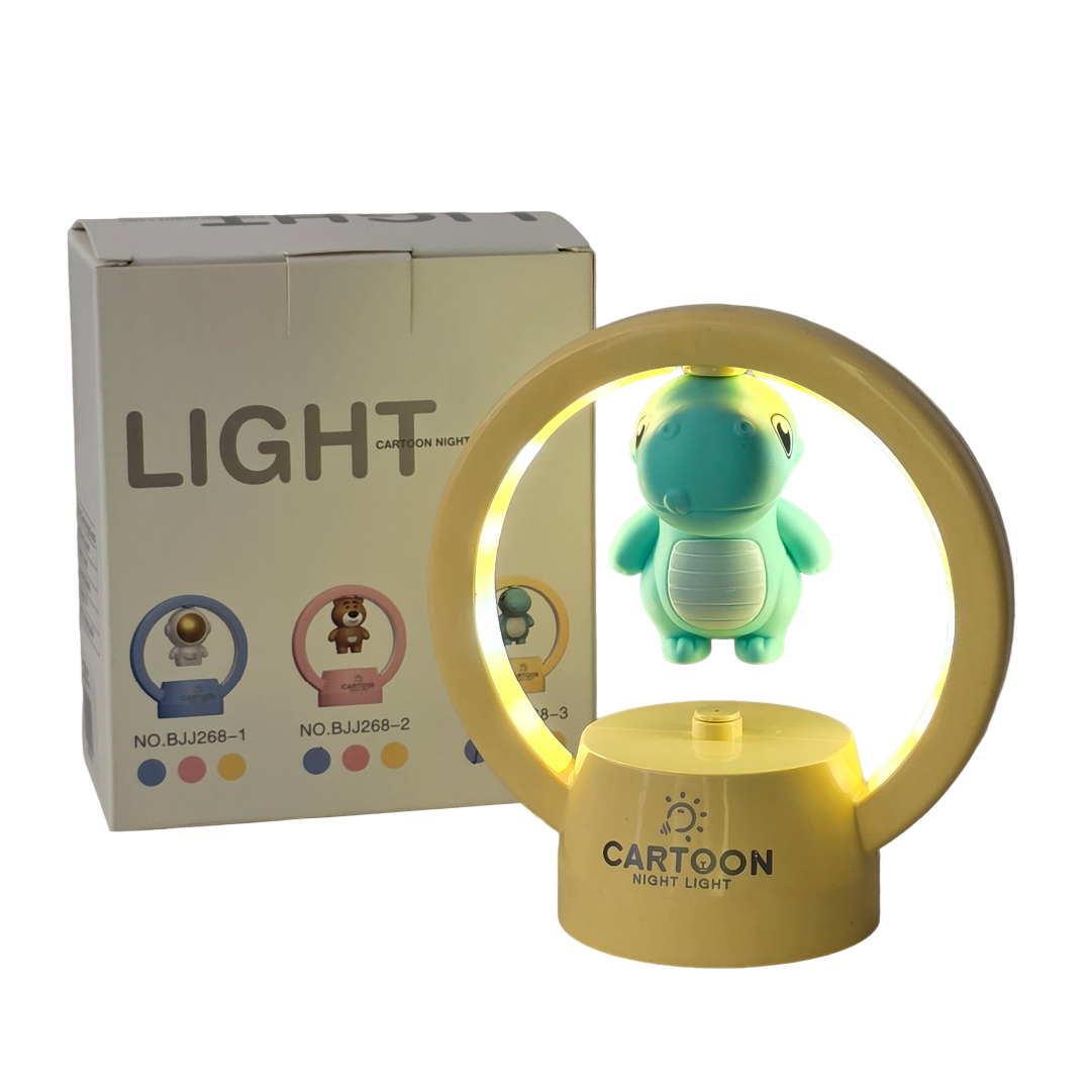 Lámpara de Mesa Infantil Dino (Amarillo)