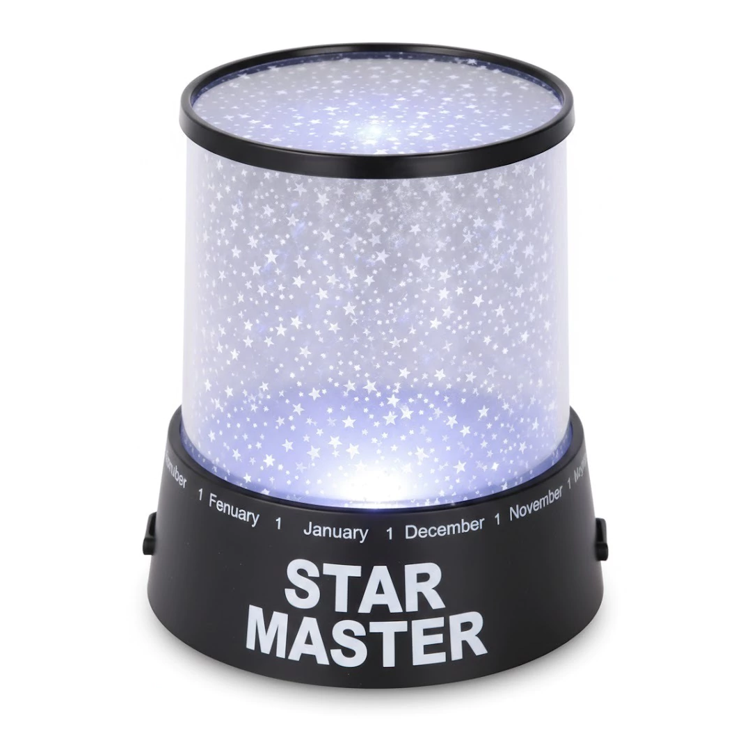 Lámpara Proyectora Luna y Estrellas