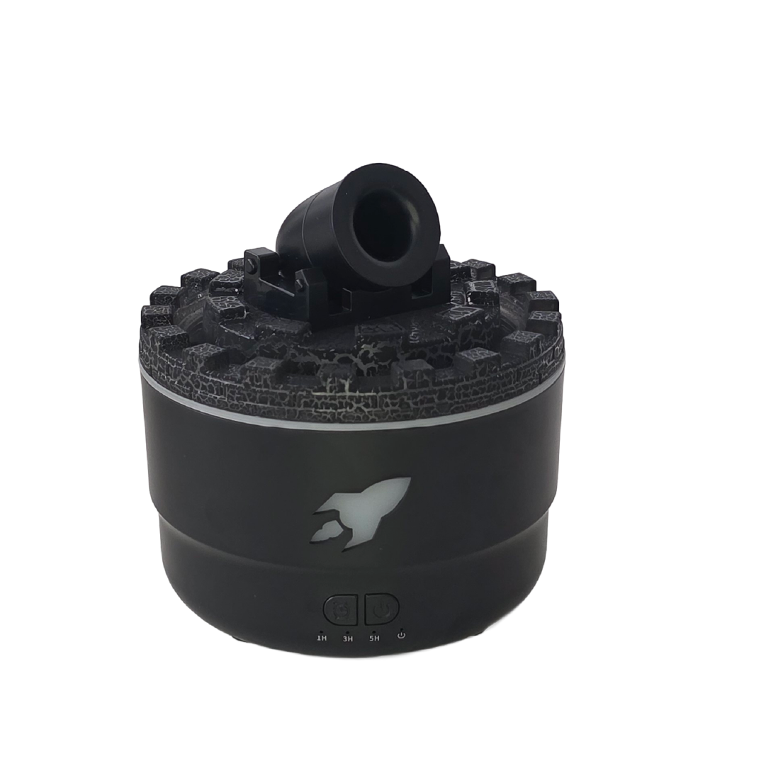 Humidificador Cañón Ultrasónico (Negro)