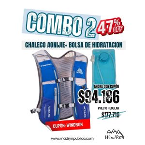 Combo 2: Ultra Distancia (Chaleco Aonijie 5L + Bolsa 2L)