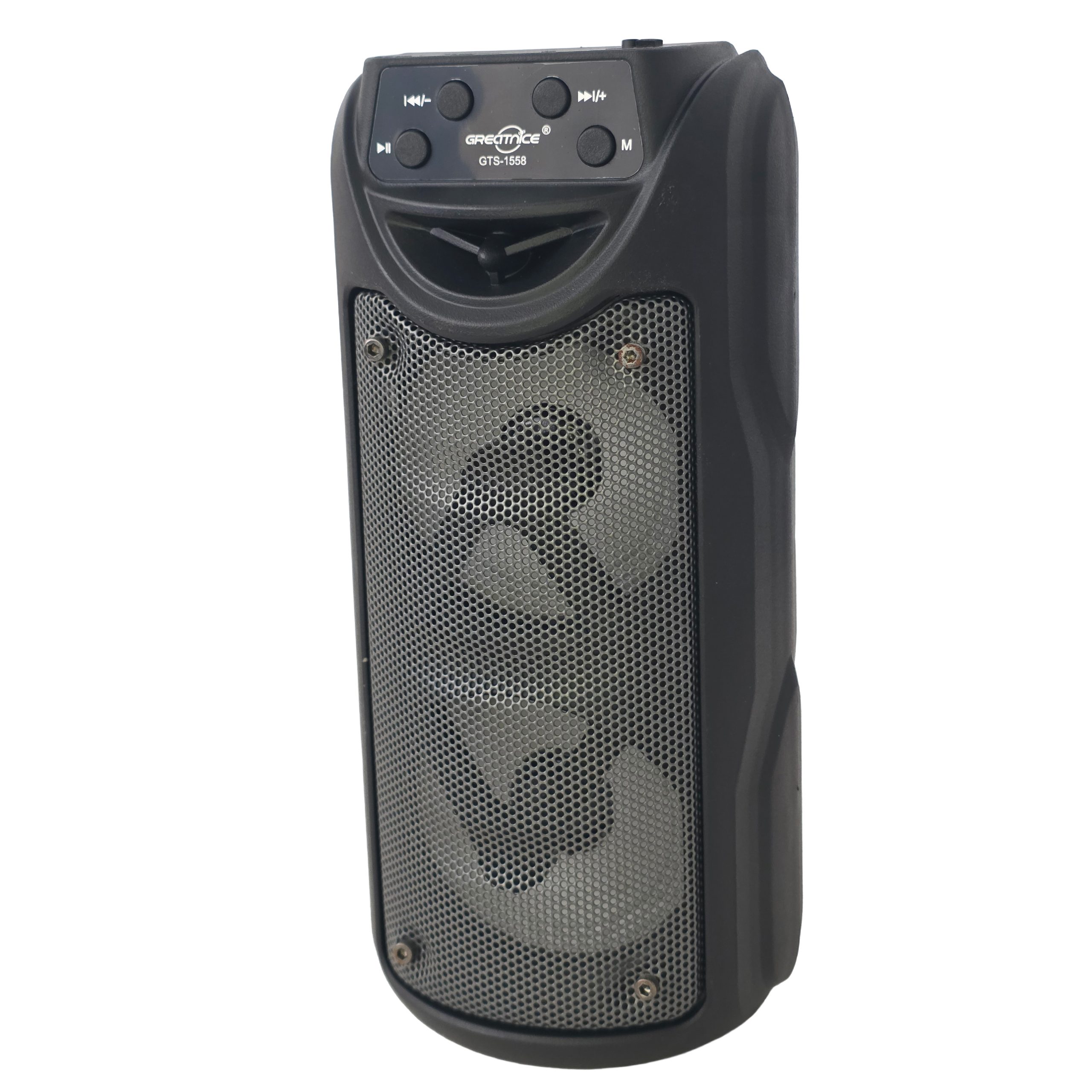 Parlante Bluetooth GTS-1558 (Gun Metal) - Imagen 3