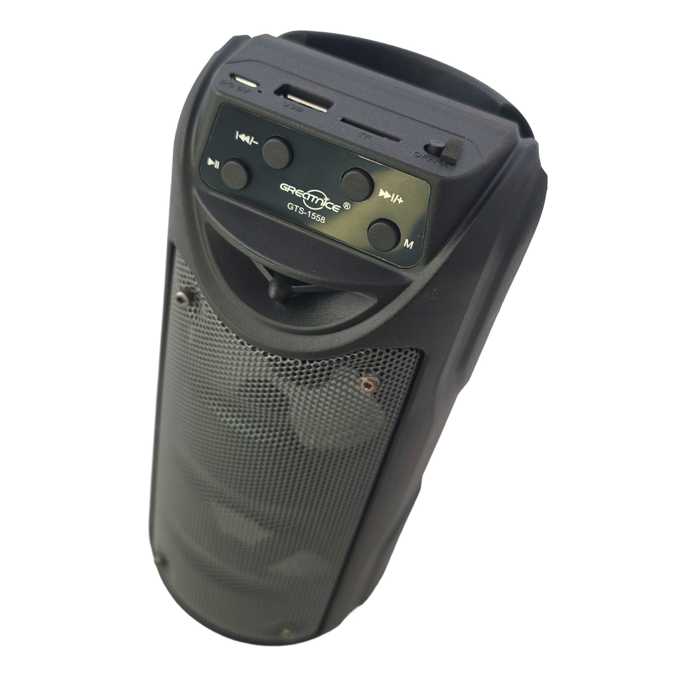 Parlante Bluetooth GTS-1558 (Gun Metal)